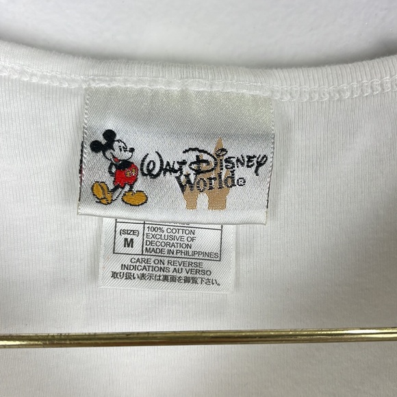 90’s vintage Womens sporty Mickey Mouse cropped top - Picture 5 of 6